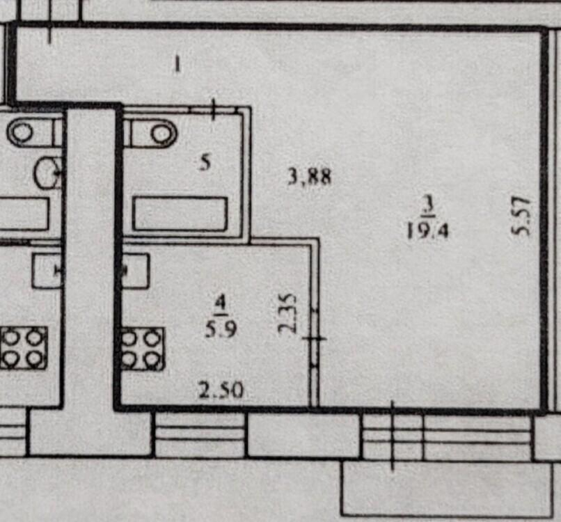 1-комнатная 31.9 м2 в ЖК undefined корпус null этаж 3