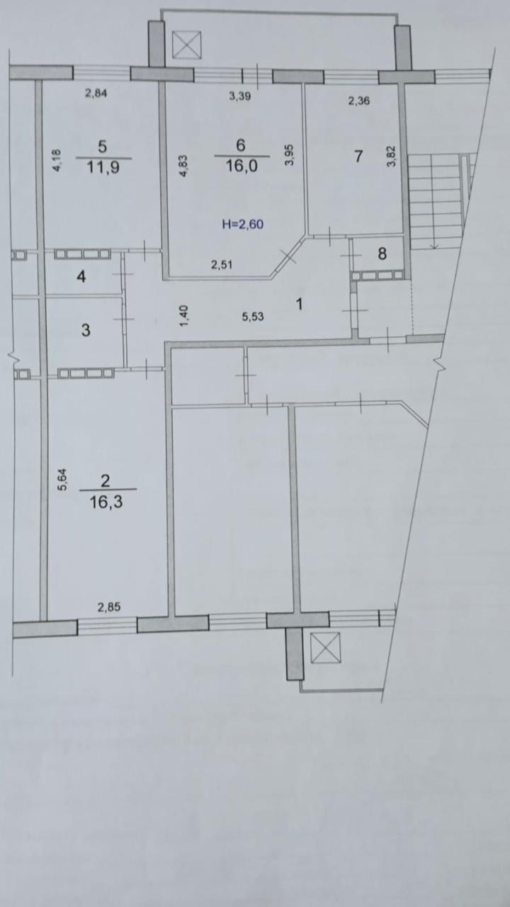 3-комнатная 69.6 м2 в ЖК undefined корпус null этаж 9