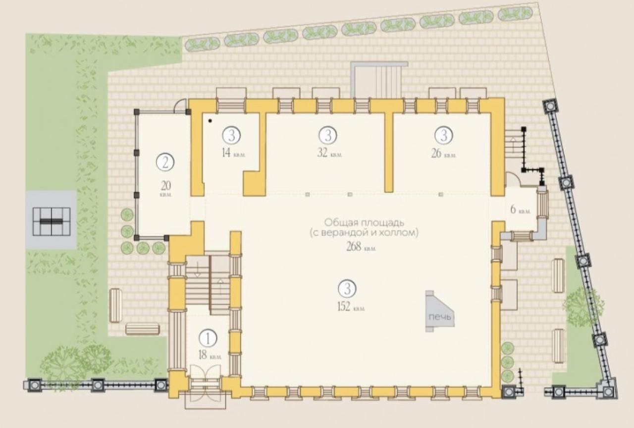 Студия 450 м2 в ЖК undefined корпус null этаж null