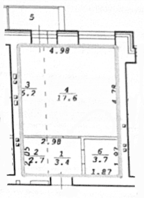 Студия 33.6 м2 в ЖК undefined корпус null этаж 4