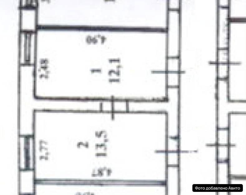 2-комнатная 40.7 м2 в ЖК undefined корпус null этаж 3