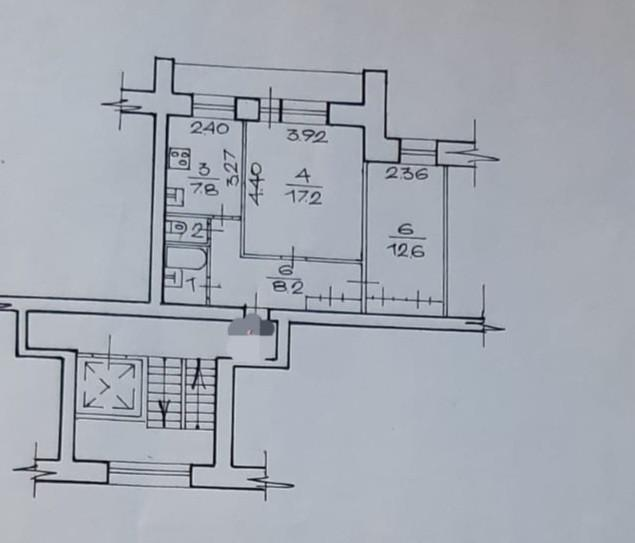 2-комнатная 51 м2 в ЖК undefined корпус null этаж 6