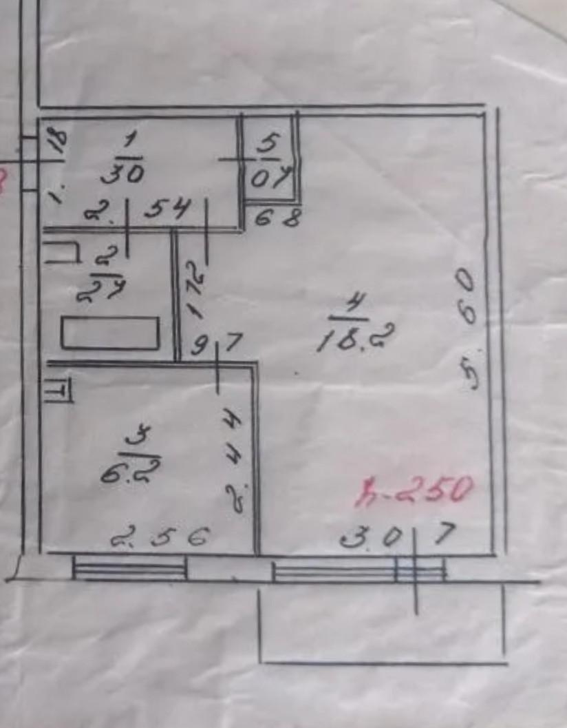 1-комнатная 30.5 м2 в ЖК undefined корпус null этаж 5