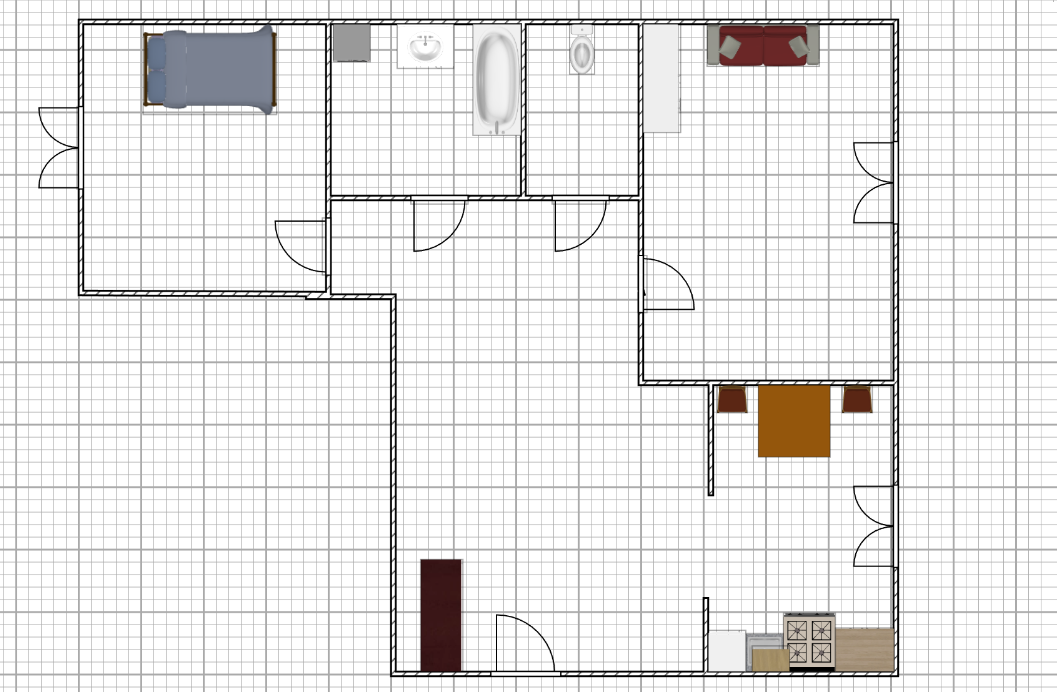 2-комнатная 51.7 м2 в ЖК undefined корпус null этаж 1