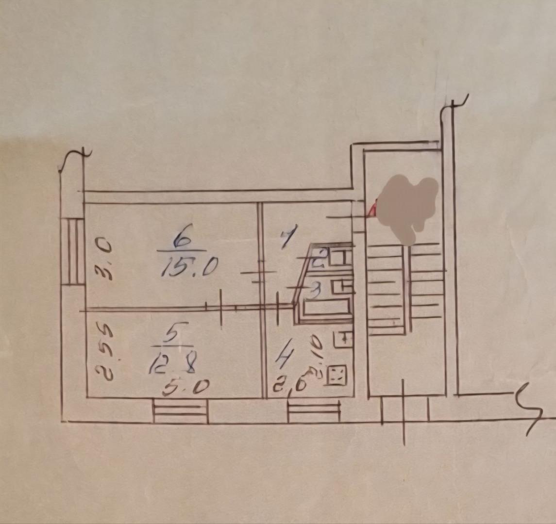2-комнатная 41.3 м2 в ЖК undefined корпус null этаж 1