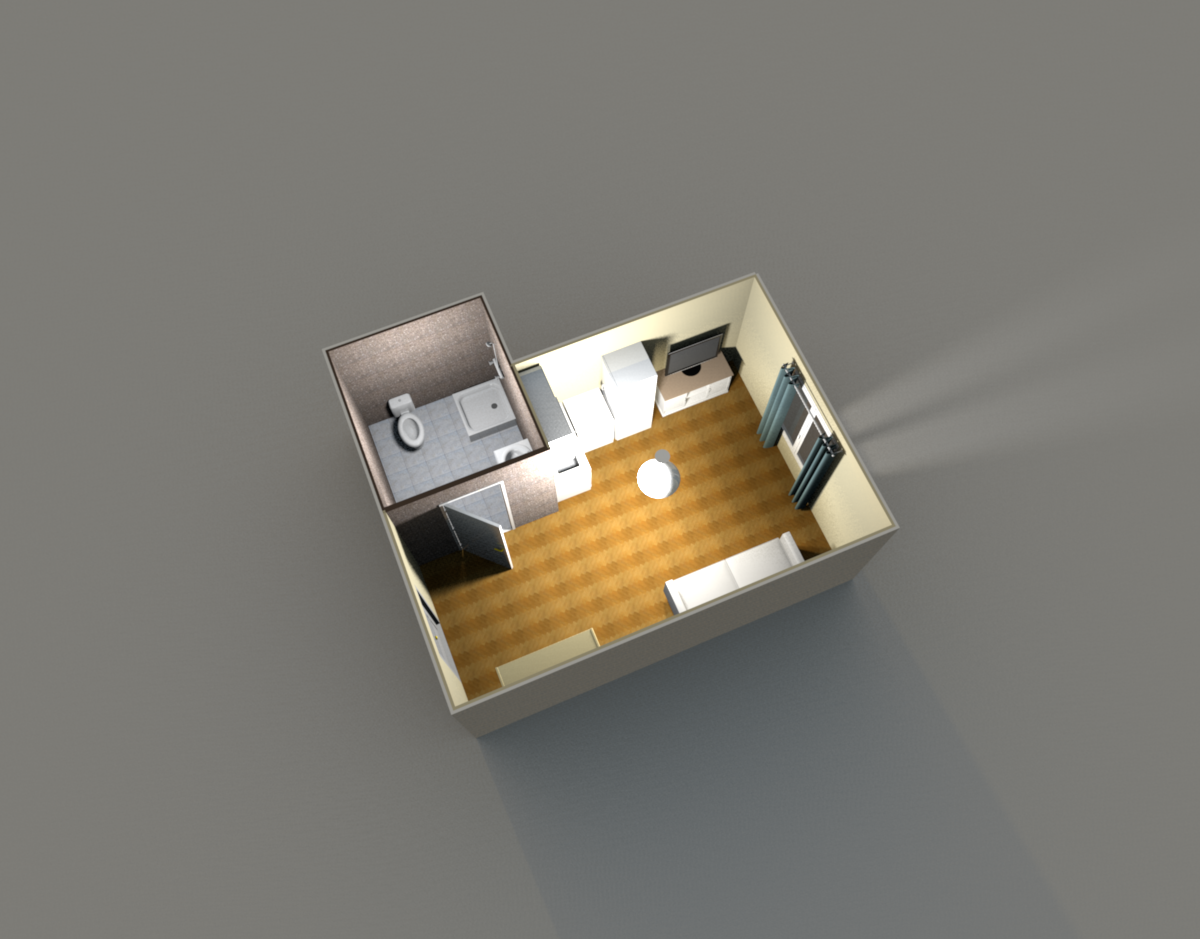 Студия 18.7 м2 в ЖК undefined корпус null этаж 5