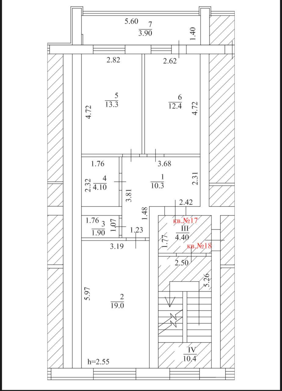 1-комнатная 51.7 м2 в ЖК undefined корпус null этаж 2