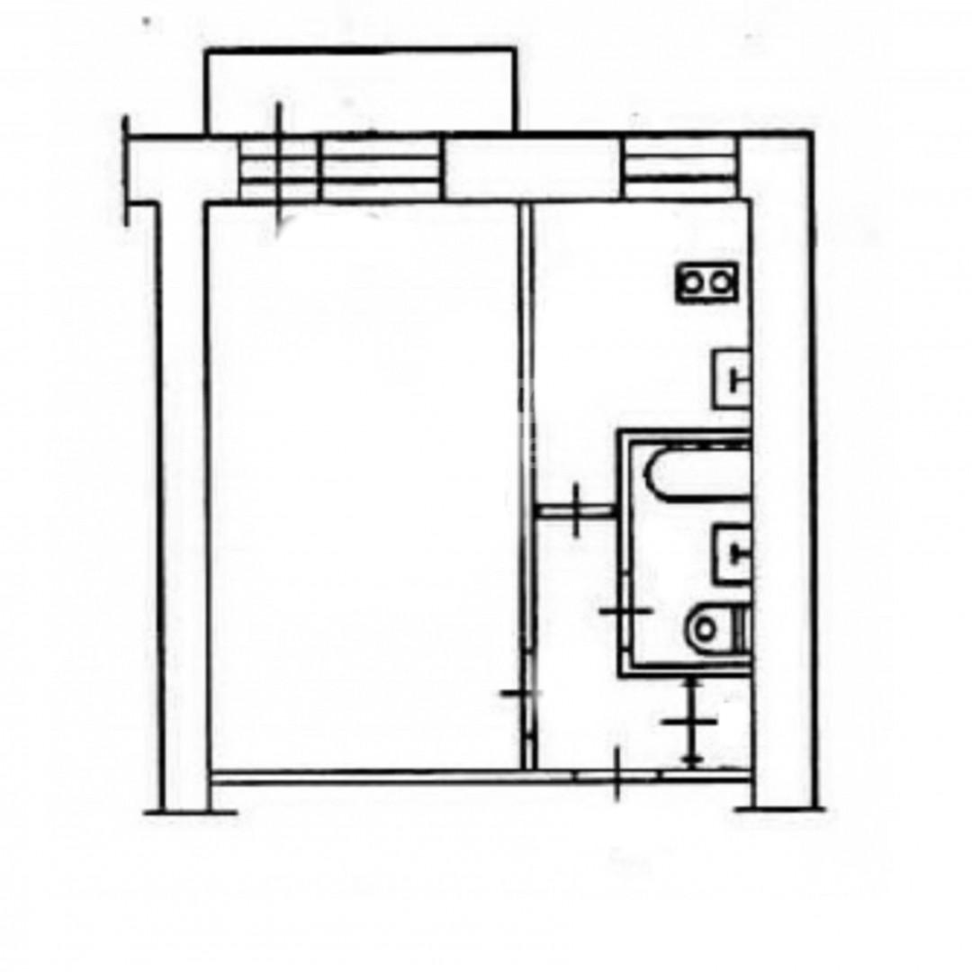 1-комнатная 32.3 м2 в ЖК undefined корпус null этаж 5