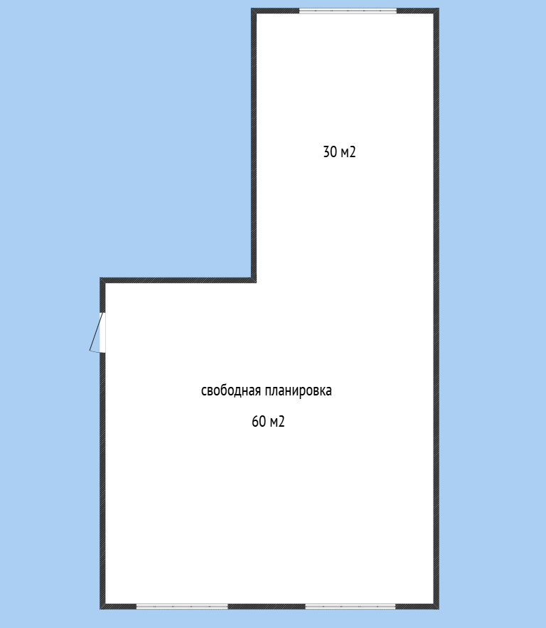 3-комнатная 91 м2 в ЖК undefined корпус null этаж 9