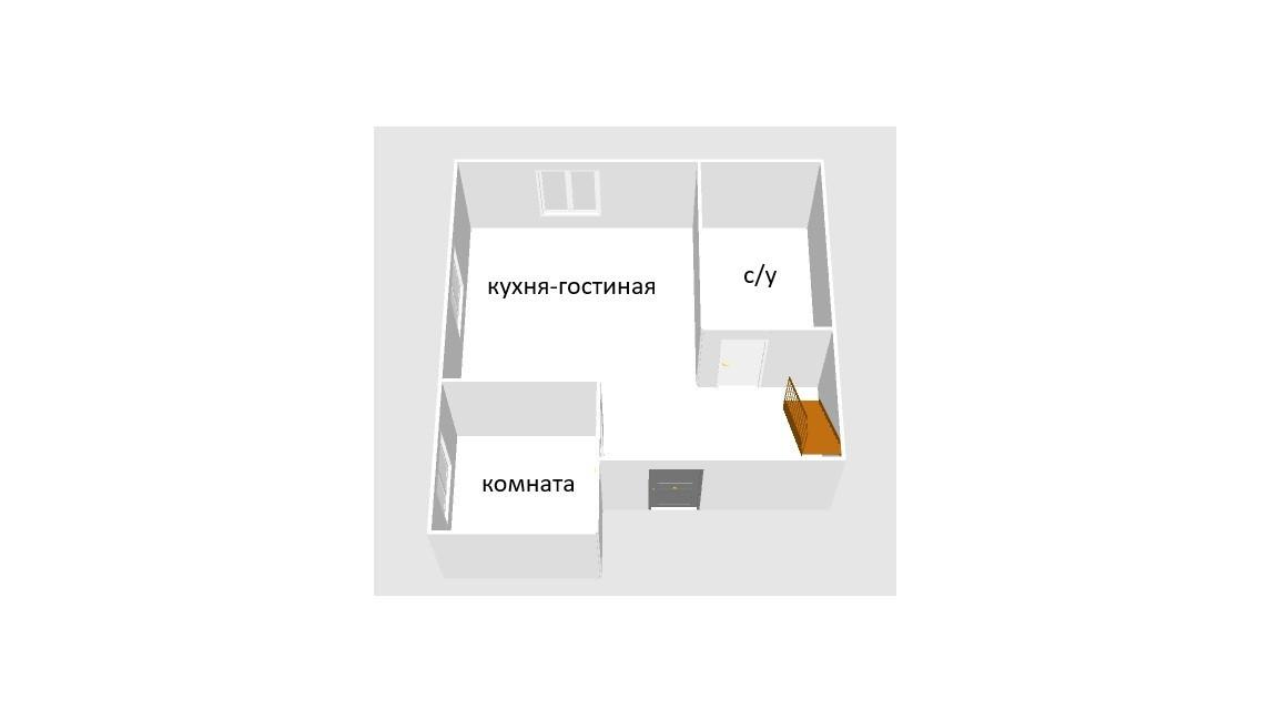 3-комнатная 72.9 м2 в ЖК undefined корпус null этаж 6