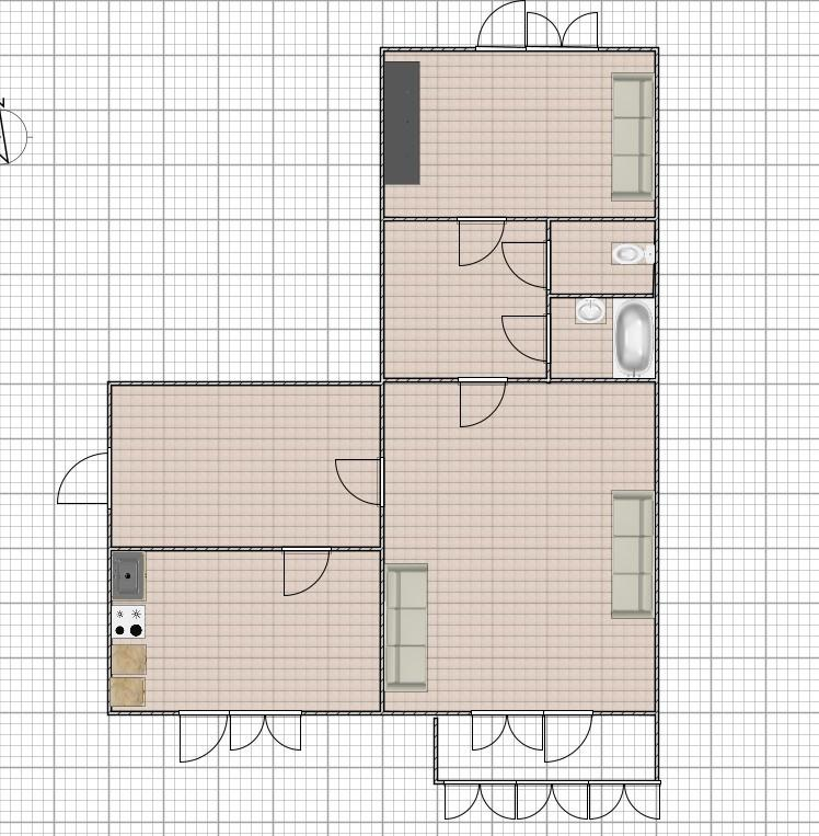 2-комнатная 50 м2 в ЖК undefined корпус null этаж 4