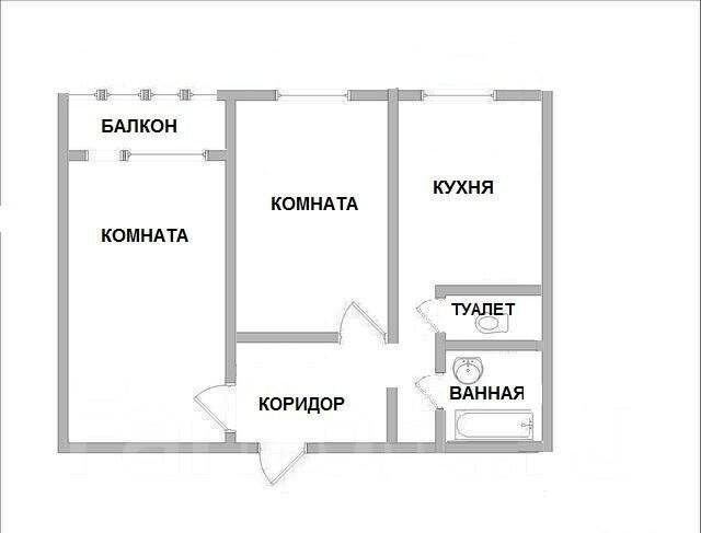 2-комнатная 51.8 м2 в ЖК undefined корпус null этаж 10