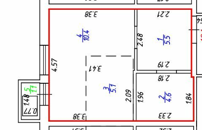 Студия 25.6 м2 в ЖК undefined корпус null этаж 13