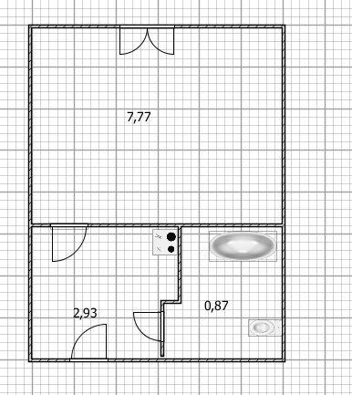 1-комнатная 12.3 м2 в ЖК undefined корпус null этаж 3