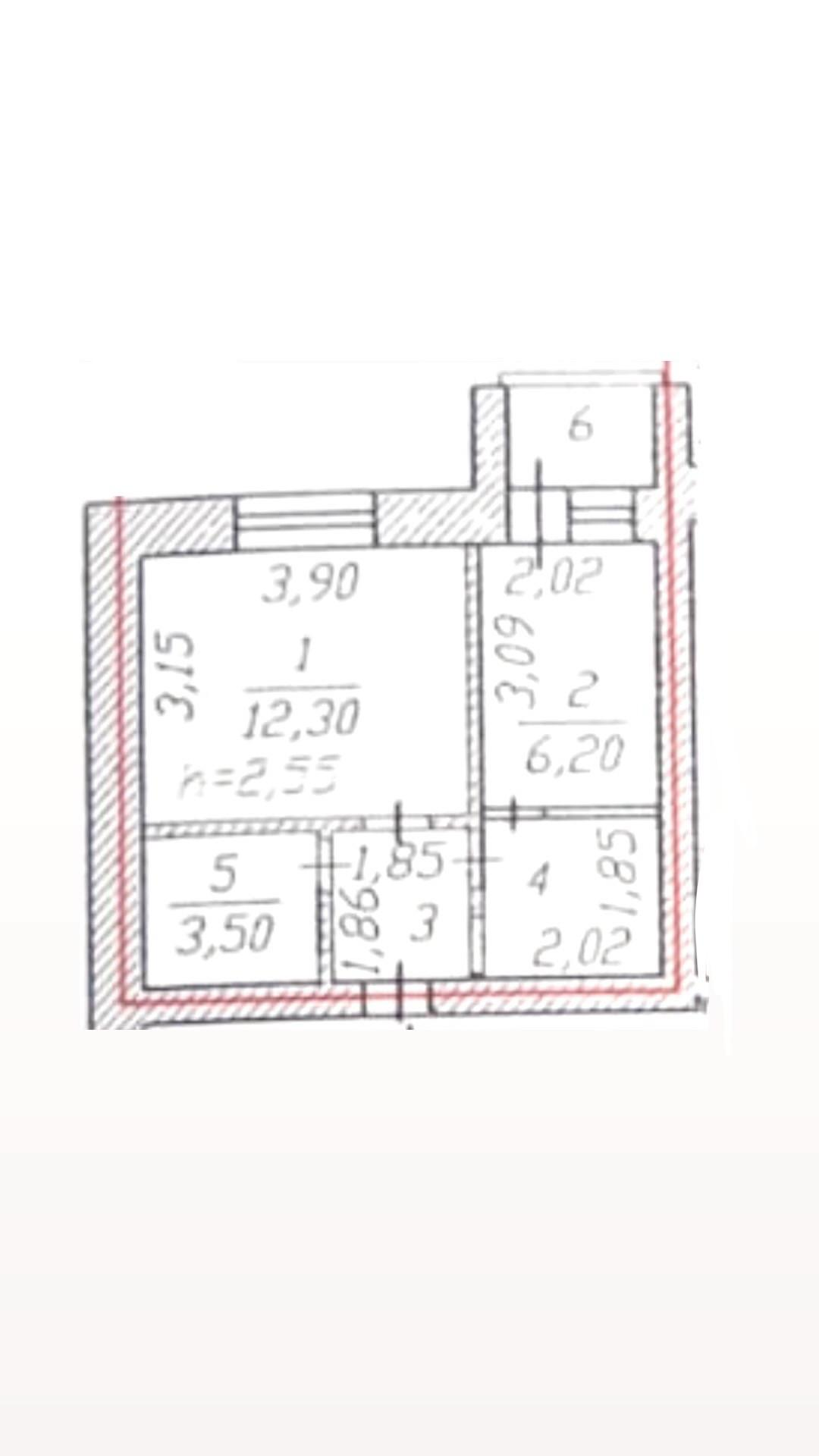 1-комнатная 29.2 м2 в ЖК undefined корпус null этаж 9