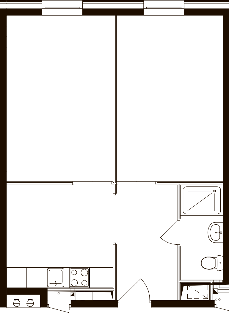 Студия 55 м2 в ЖК М1 Сколково корпус null этаж 10