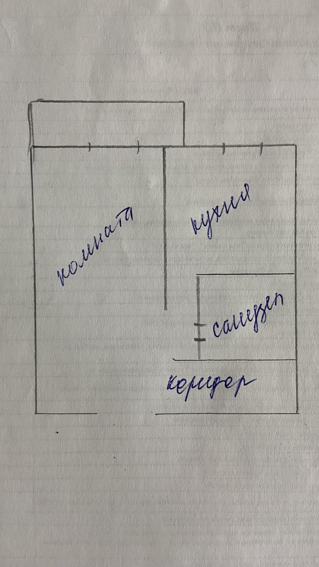 1-комнатная 34.4 м2 в ЖК undefined корпус null этаж 3