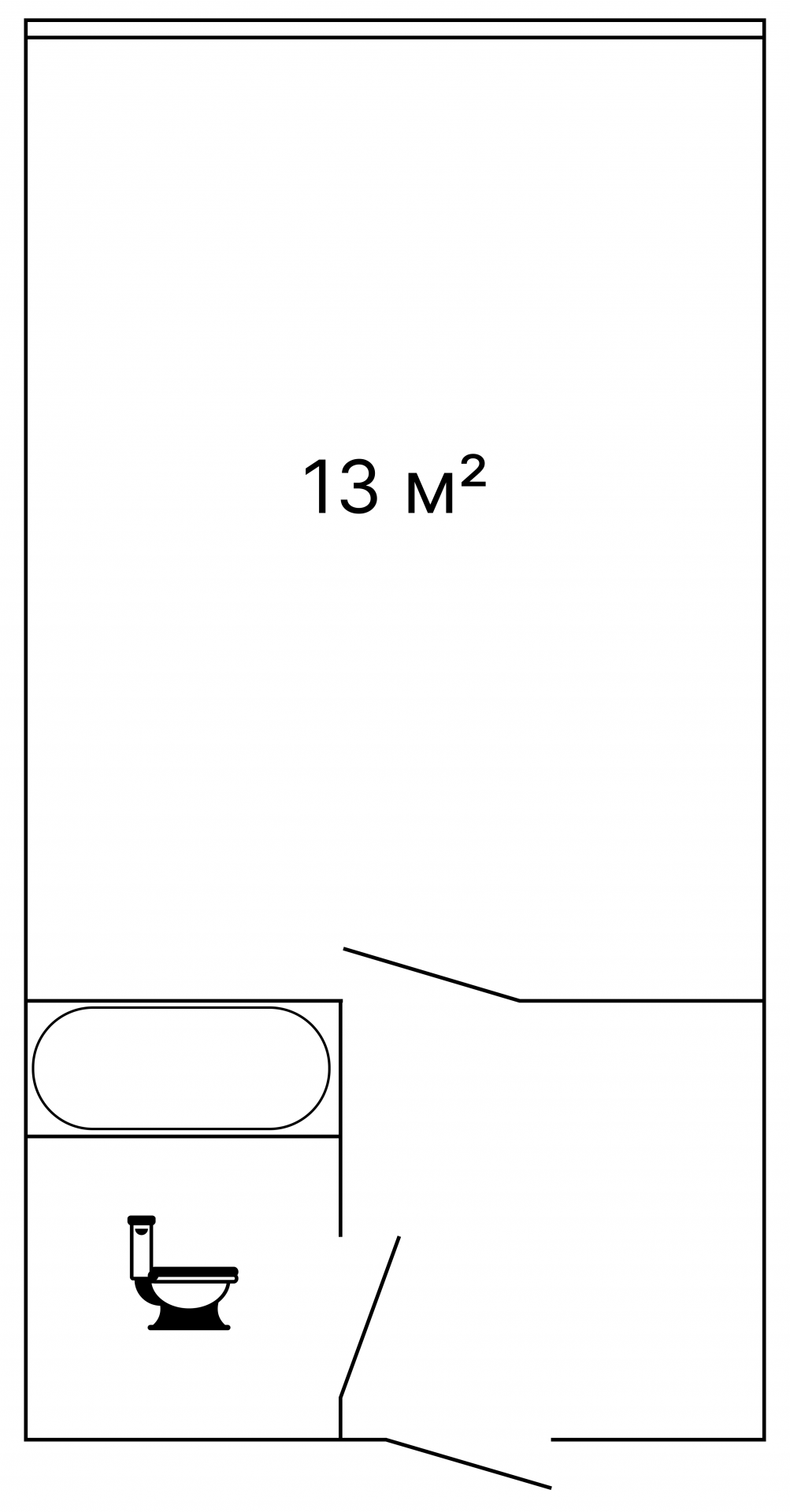 Студия 17.6 м2 в ЖК undefined корпус null этаж 3
