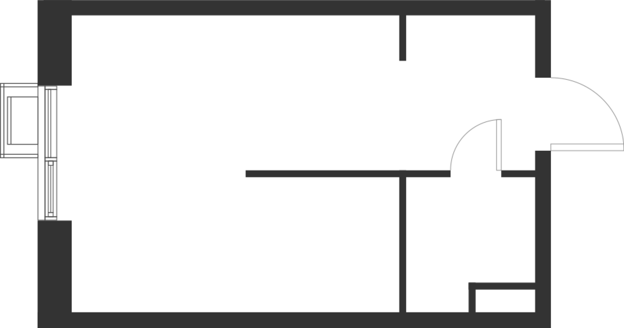 Студия 24 м2 в ЖК Форевиль корпус null этаж 17