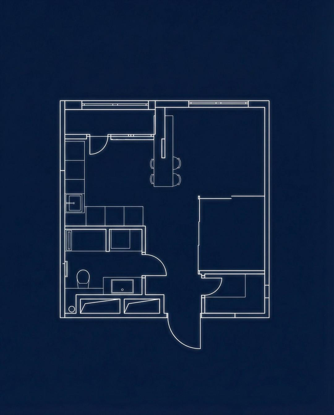 Студия 35.7 м2 в ЖК undefined корпус null этаж 12