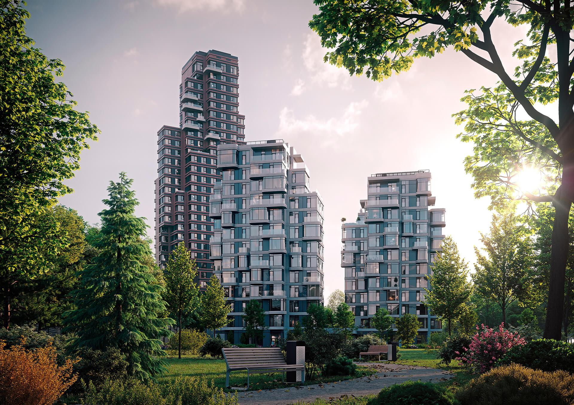 4-комнатная 99 м2 в ЖК Кутузов Сити корпус null этаж 10