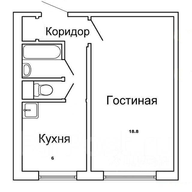 1-комнатная 32.5 м2 в ЖК undefined корпус null этаж 3