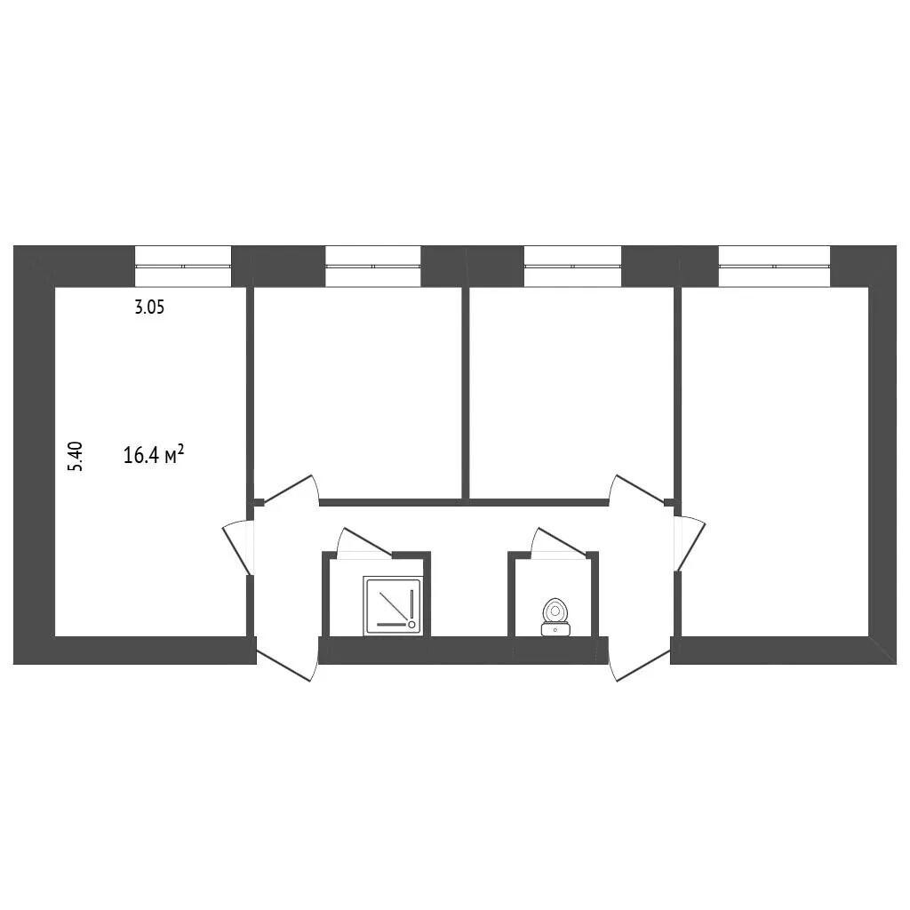 Студия 20.3 м2 в ЖК undefined корпус null этаж 7
