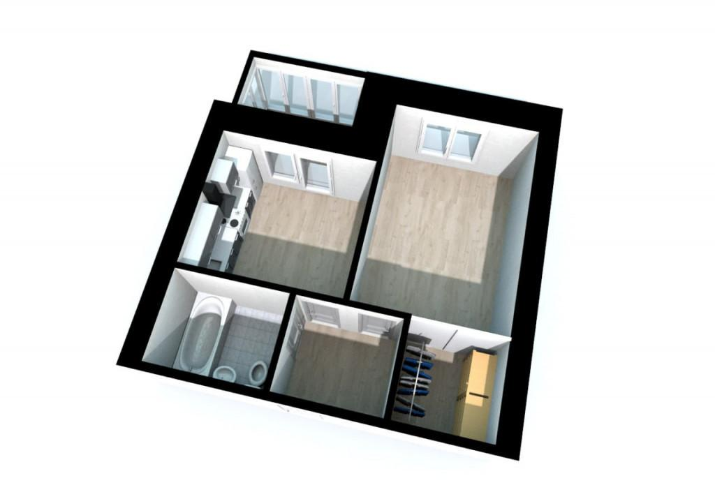 1-комнатная 32.5 м2 в ЖК undefined корпус null этаж 3