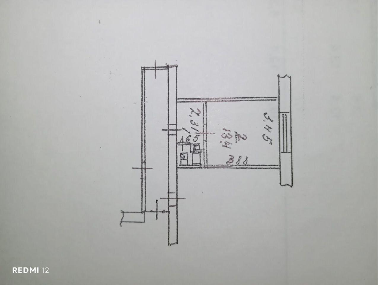 1-комнатная 18.7 м2 в ЖК undefined корпус null этаж 3