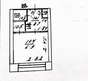 Студия 11.5 м2 в ЖК undefined корпус null этаж 3