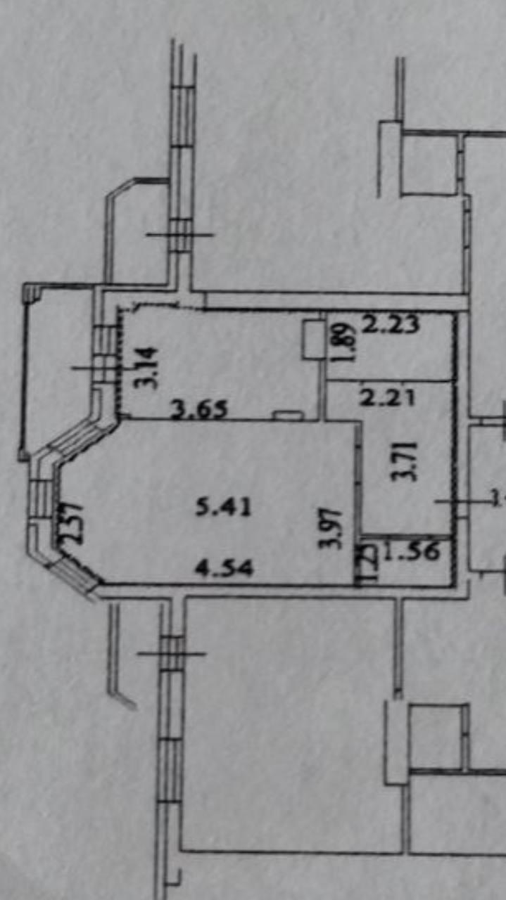 1-комнатная 44.3 м2 в ЖК undefined корпус null этаж 6