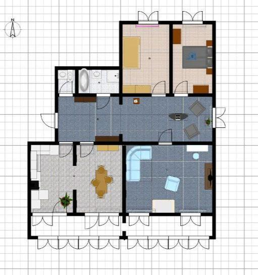 4-комнатная 117 м2 в ЖК undefined корпус null этаж 1