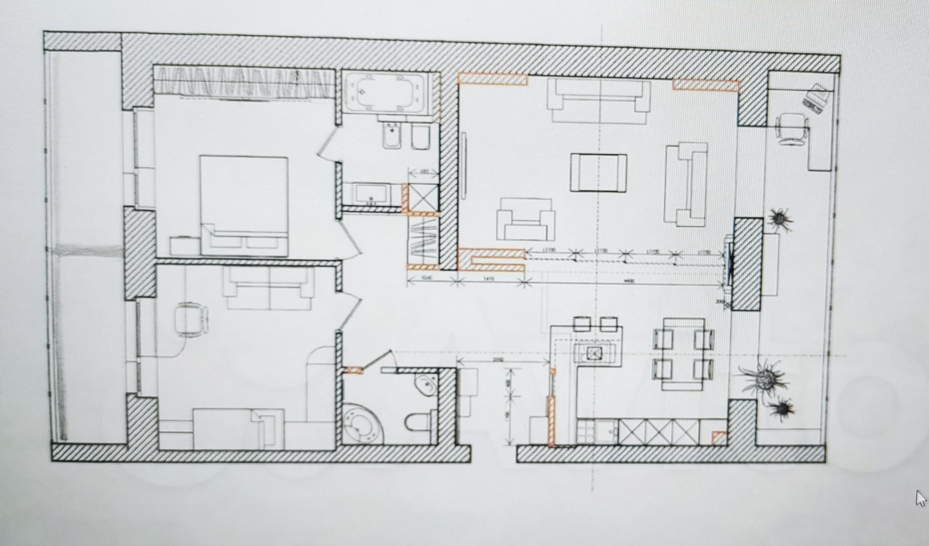 3-комнатная 108.4 м2 в ЖК undefined корпус null этаж 6