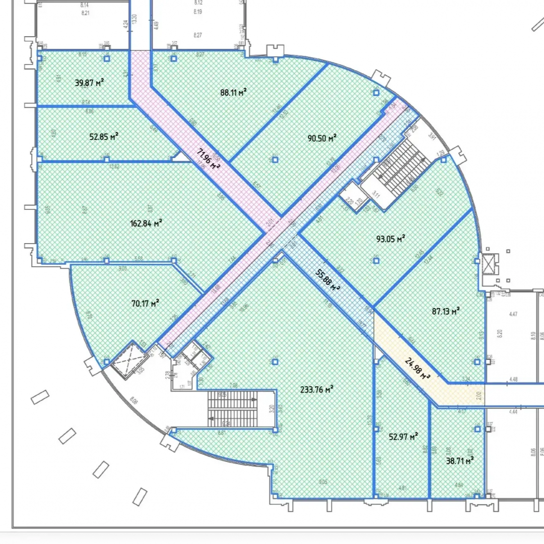 Студия 88.1 м2 в ЖК undefined корпус null этаж null