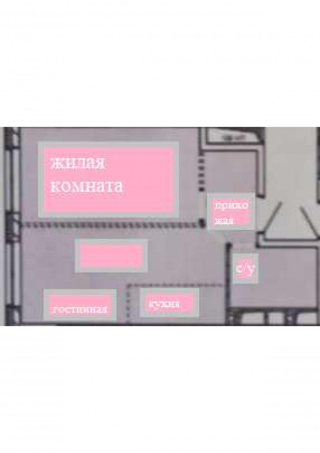 1-комнатная 39.6 м2 в ЖК undefined корпус null этаж 10
