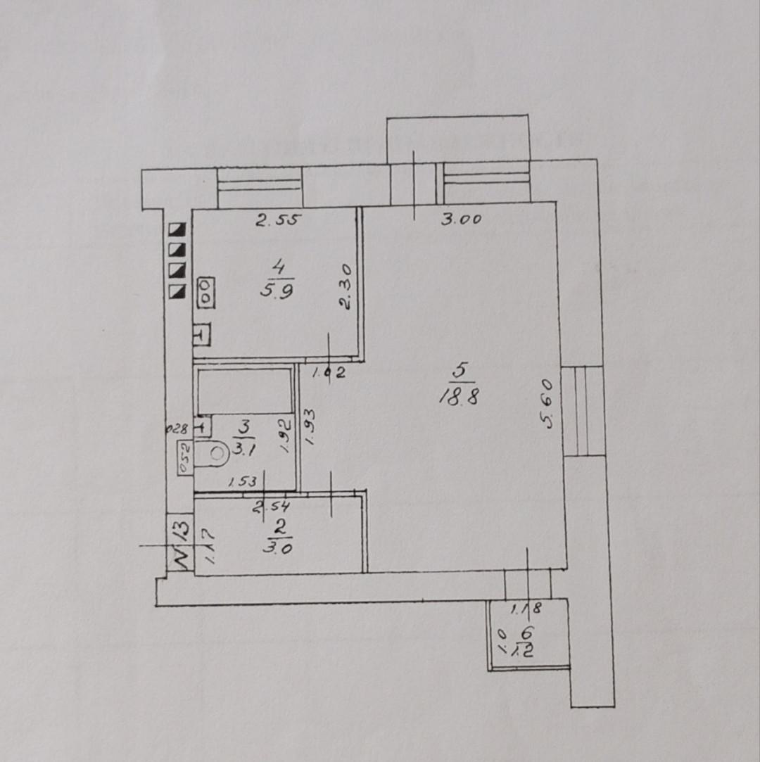 1-комнатная 32 м2 в ЖК undefined корпус null этаж 4