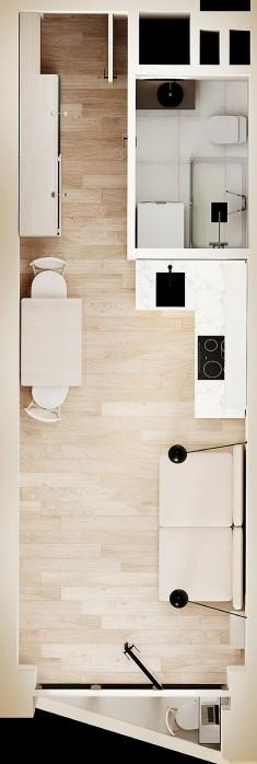 Студия 24.2 м2 в ЖК undefined корпус null этаж 12