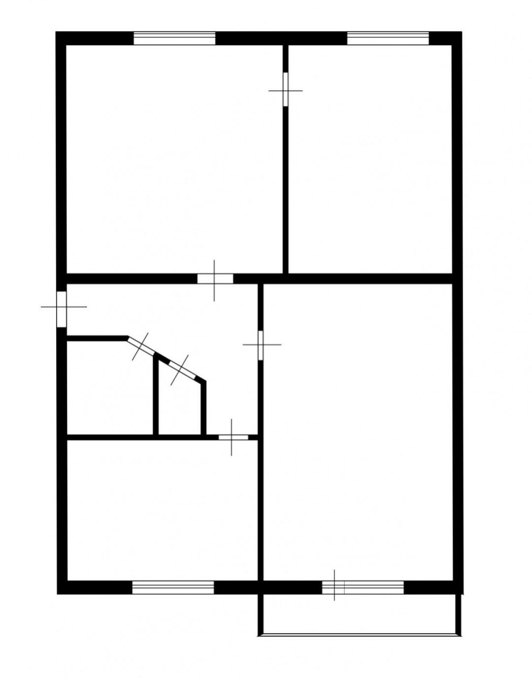 3-комнатная 60 м2 в ЖК undefined корпус null этаж 2