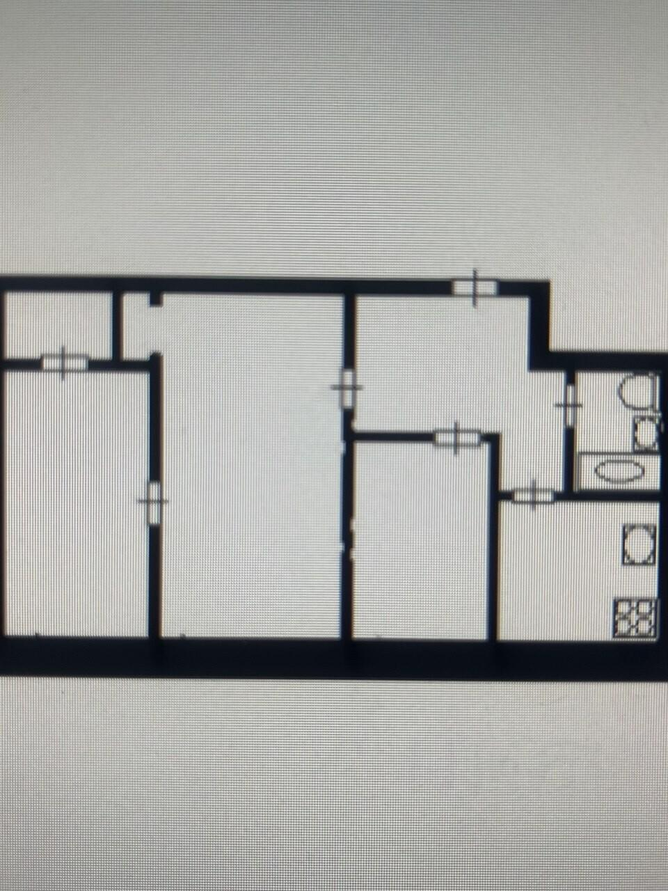 3-комнатная 54.7 м2 в ЖК undefined корпус null этаж 6