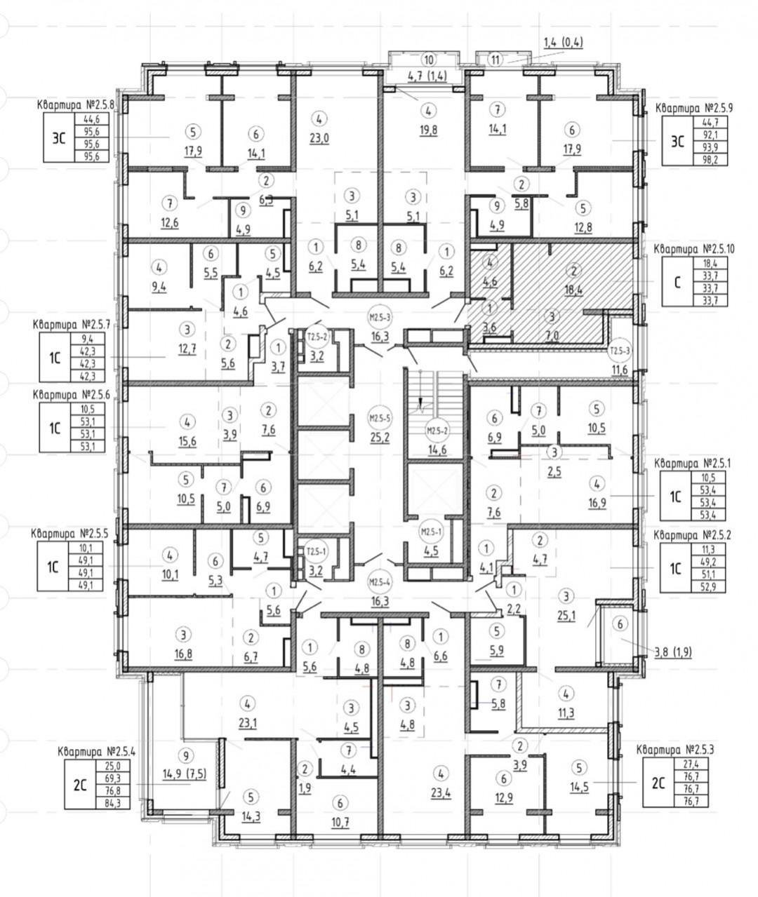 1-комнатная 33.6 м2 в ЖК undefined корпус null этаж 5