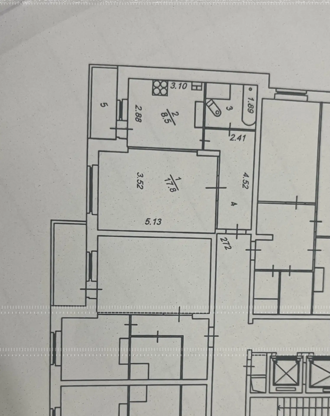 1-комнатная 37.7 м2 в ЖК undefined корпус null этаж 14