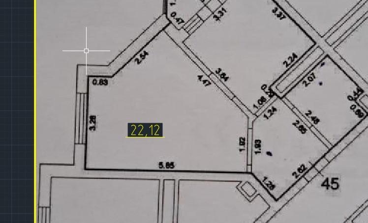 1-комнатная 43.8 м2 в ЖК undefined корпус null этаж 8