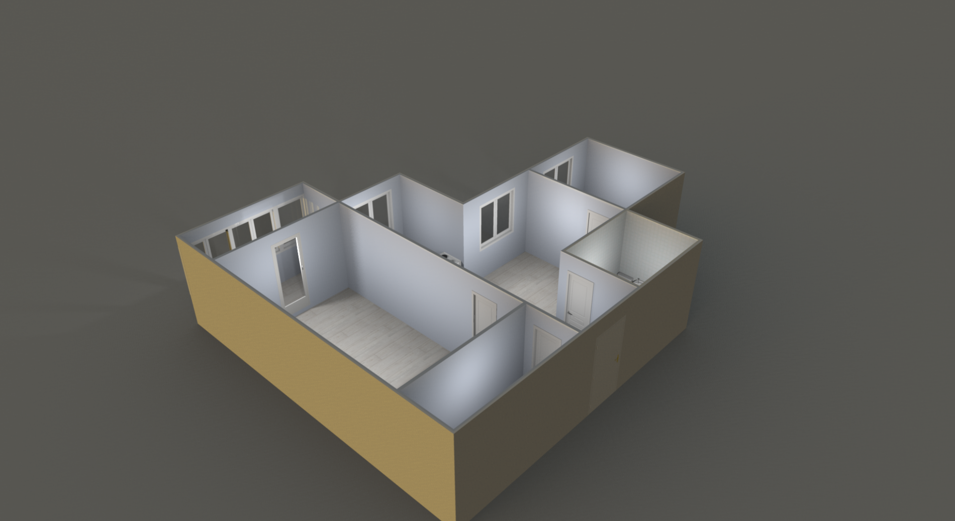 3-комнатная 85.9 м2 в ЖК undefined корпус null этаж 2