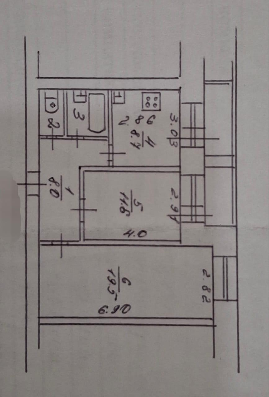 2-комнатная 52.3 м2 в ЖК undefined корпус null этаж 7
