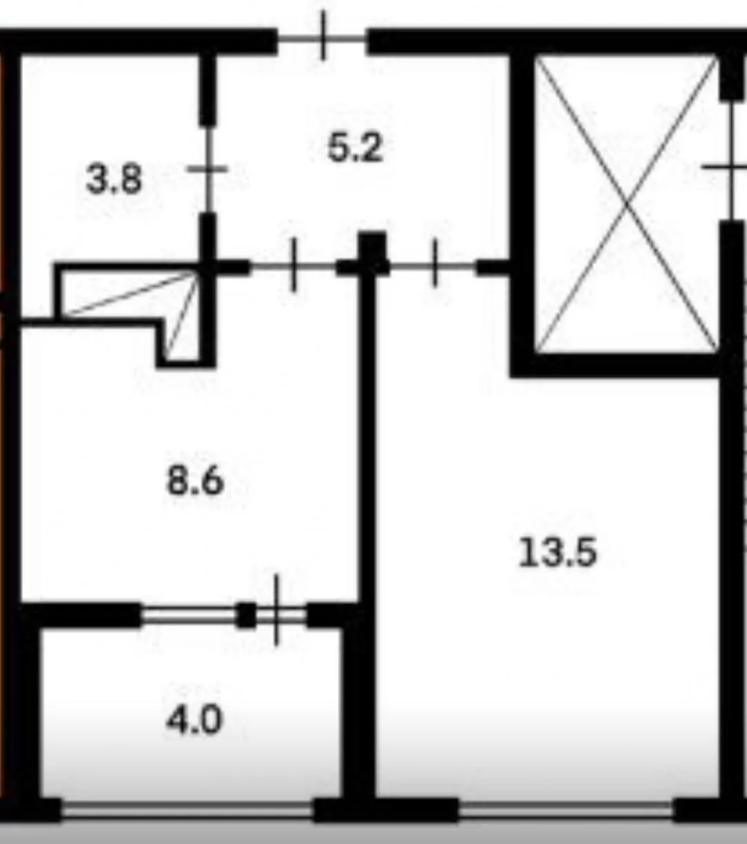 1-комнатная 34 м2 в ЖК undefined корпус null этаж 3