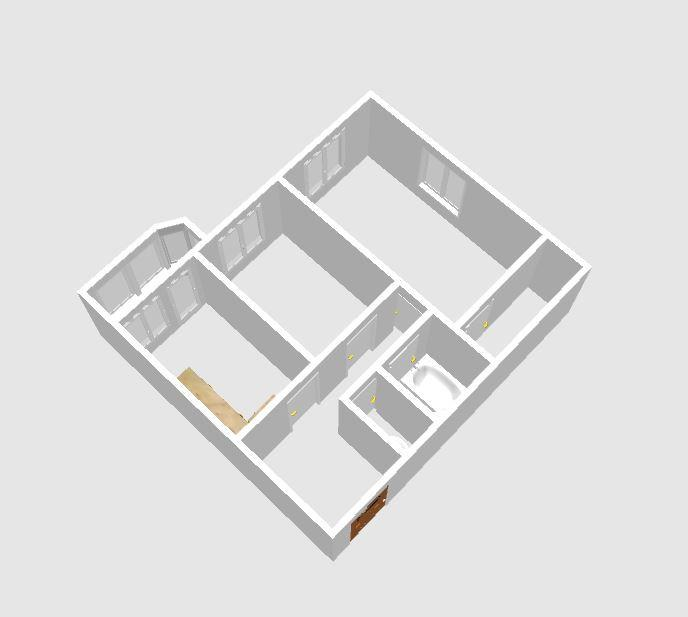 2-комнатная 70 м2 в ЖК undefined корпус null этаж 4