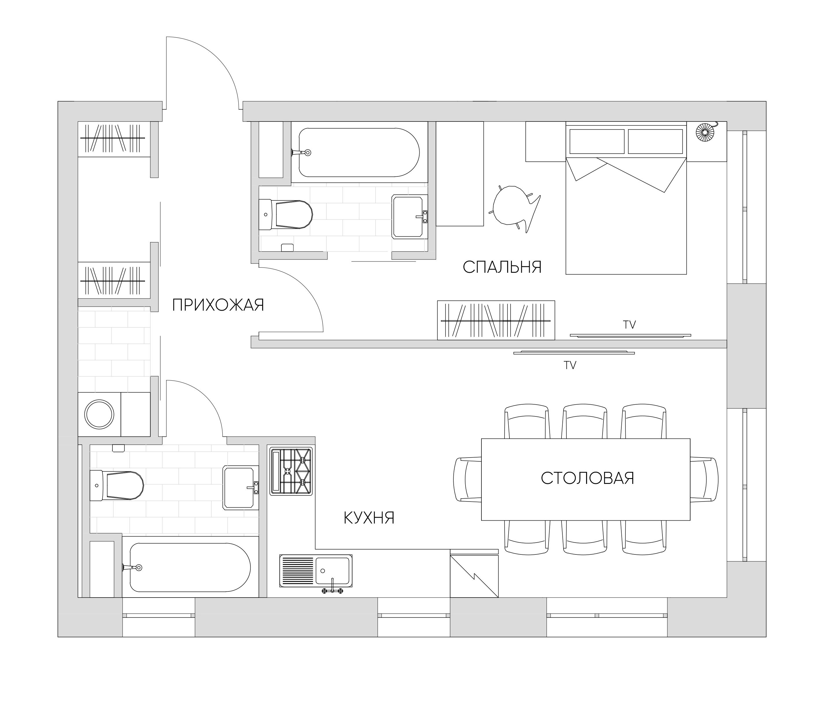 Студия 44 м2 в ЖК N`ICE LOFT корпус null этаж 15