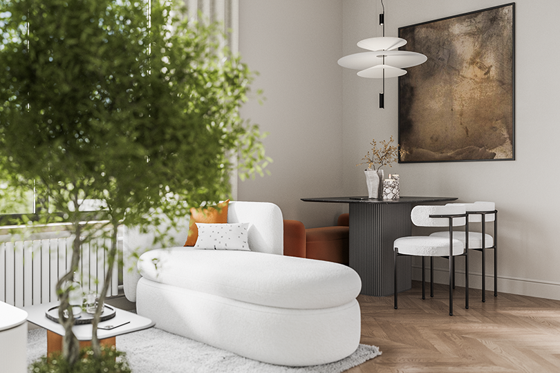 Студия 66 м2 в ЖК Artel / Электрозаводская, 60 / Candles корпус null этаж 3