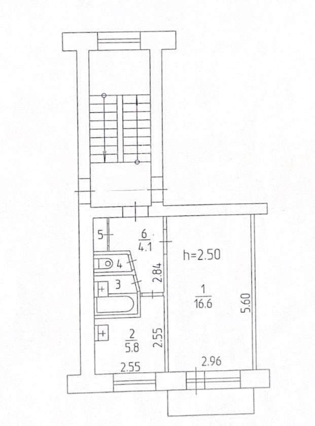 1-комнатная 30.2 м2 в ЖК undefined корпус null этаж 5