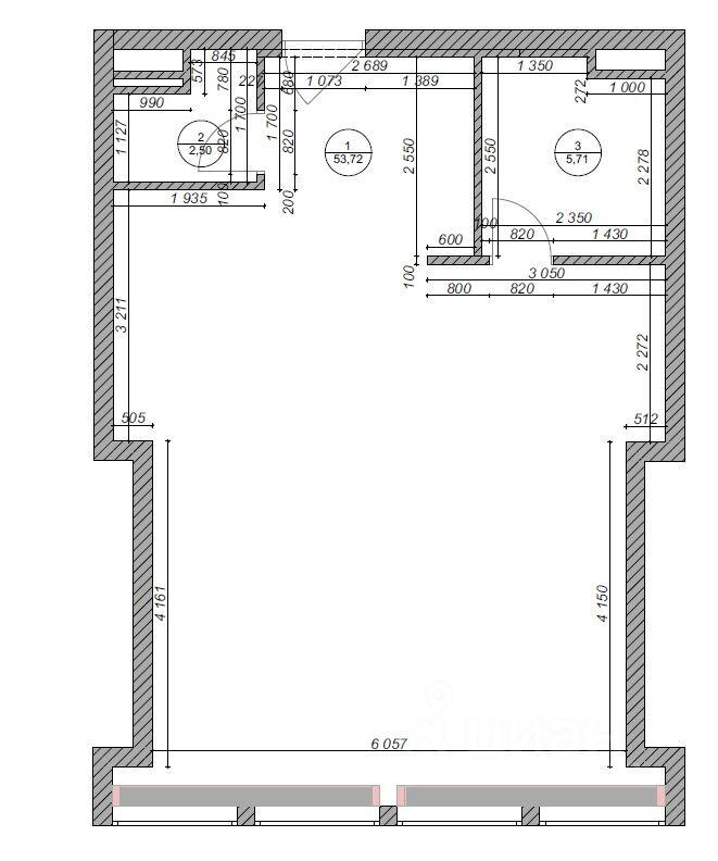 Студия 63.4 м2 в ЖК undefined корпус null этаж null